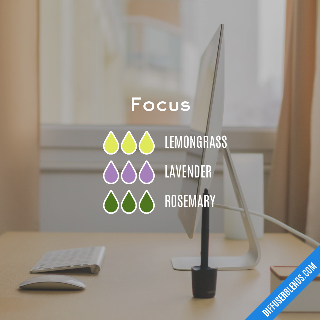 Focus — Essential Oil Diffuser Blend
