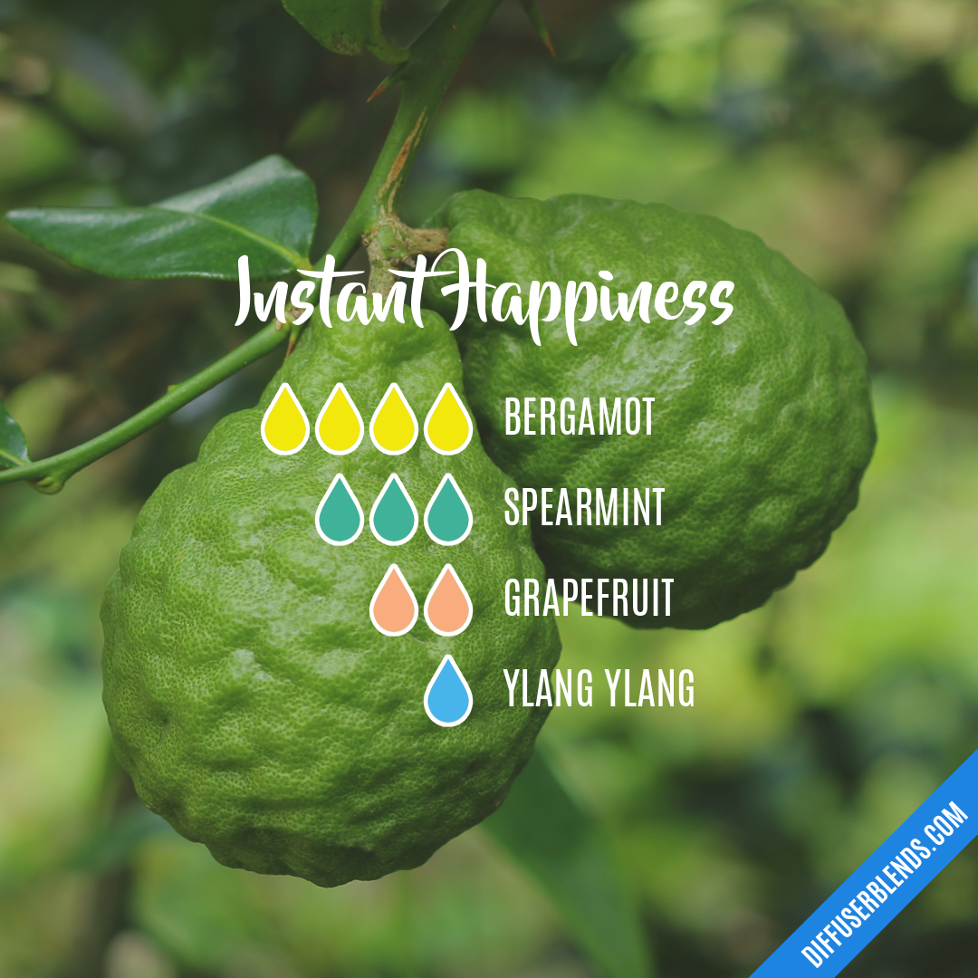 Instant Happiness — Essential Oil Diffuser Blend