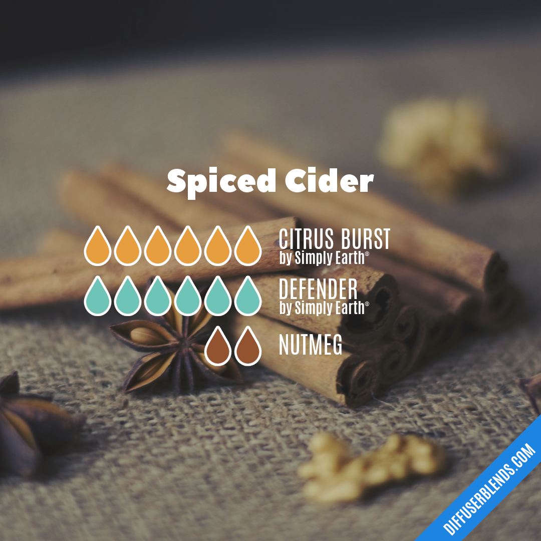 Spiced Cider — Essential Oil Diffuser Blend