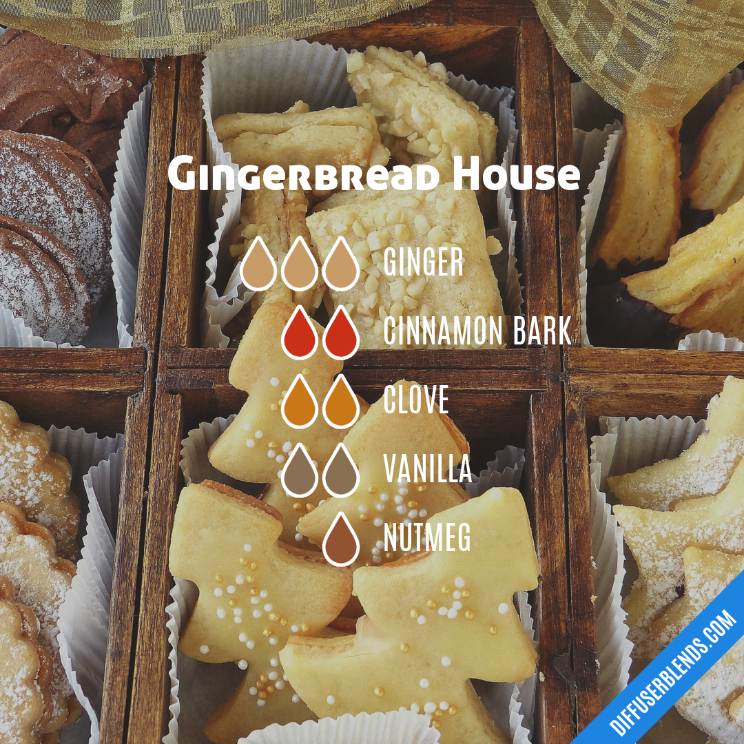 Gingerbread House — Essential Oil Diffuser Blend