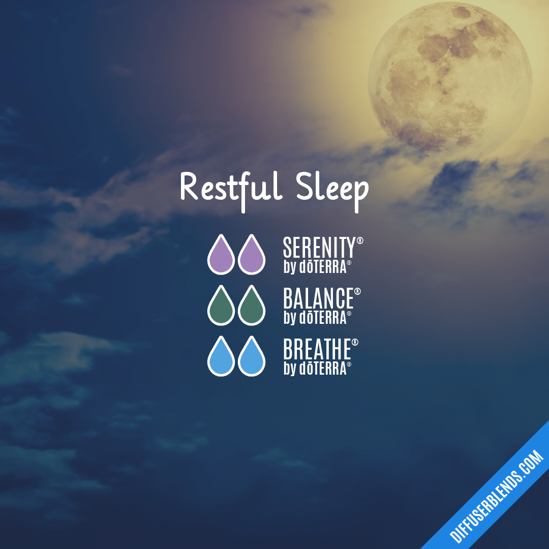 Restful Sleep — Essential Oil Diffuser Blend