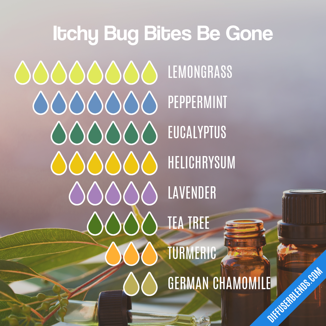 Itchy Bug Bites Be Gone — Essential Oil Diffuser Blend