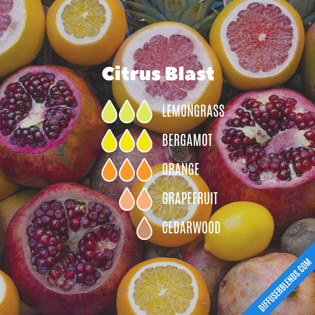 Citrus Blast — Essential Oil Diffuser Blend