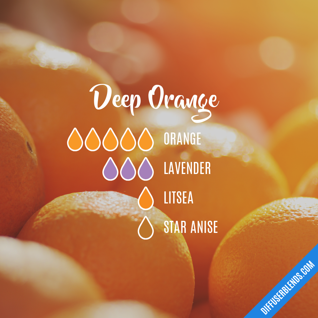 Deep Orange — Essential Oil Diffuser Blend