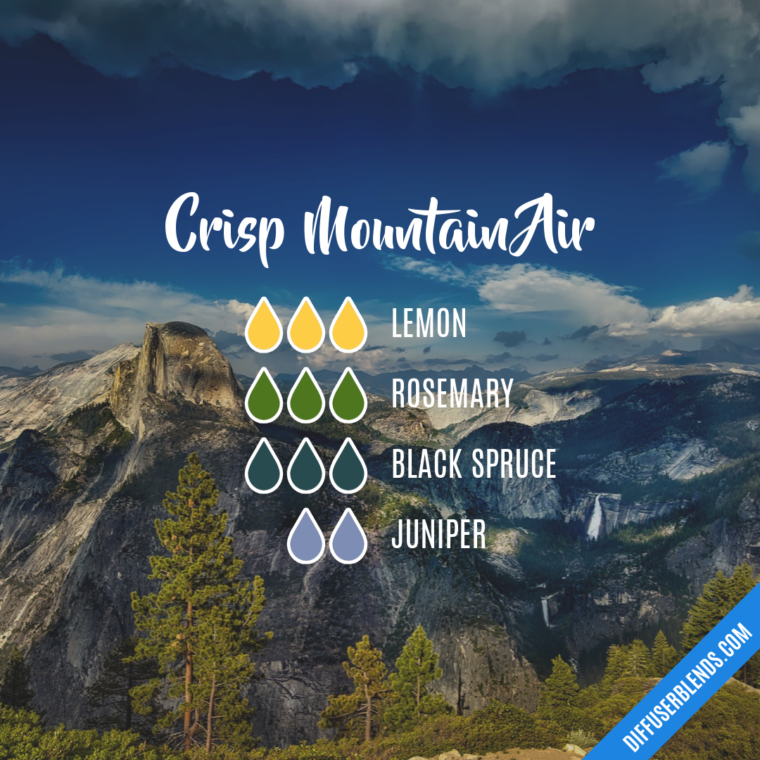 Crisp Mountain Air — Essential Oil Diffuser Blend