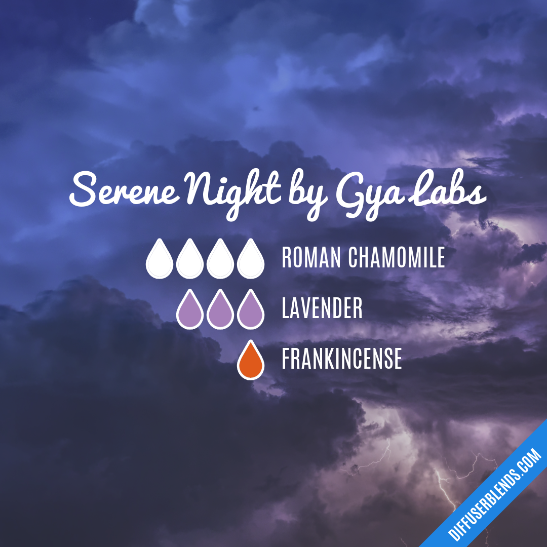 Serene Night by Gya Labs — Essential Oil Diffuser Blend