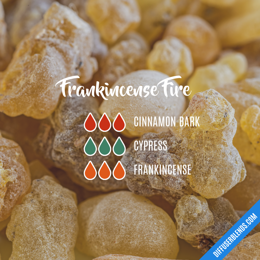 Frankincense Fire — Essential Oil Diffuser Blend