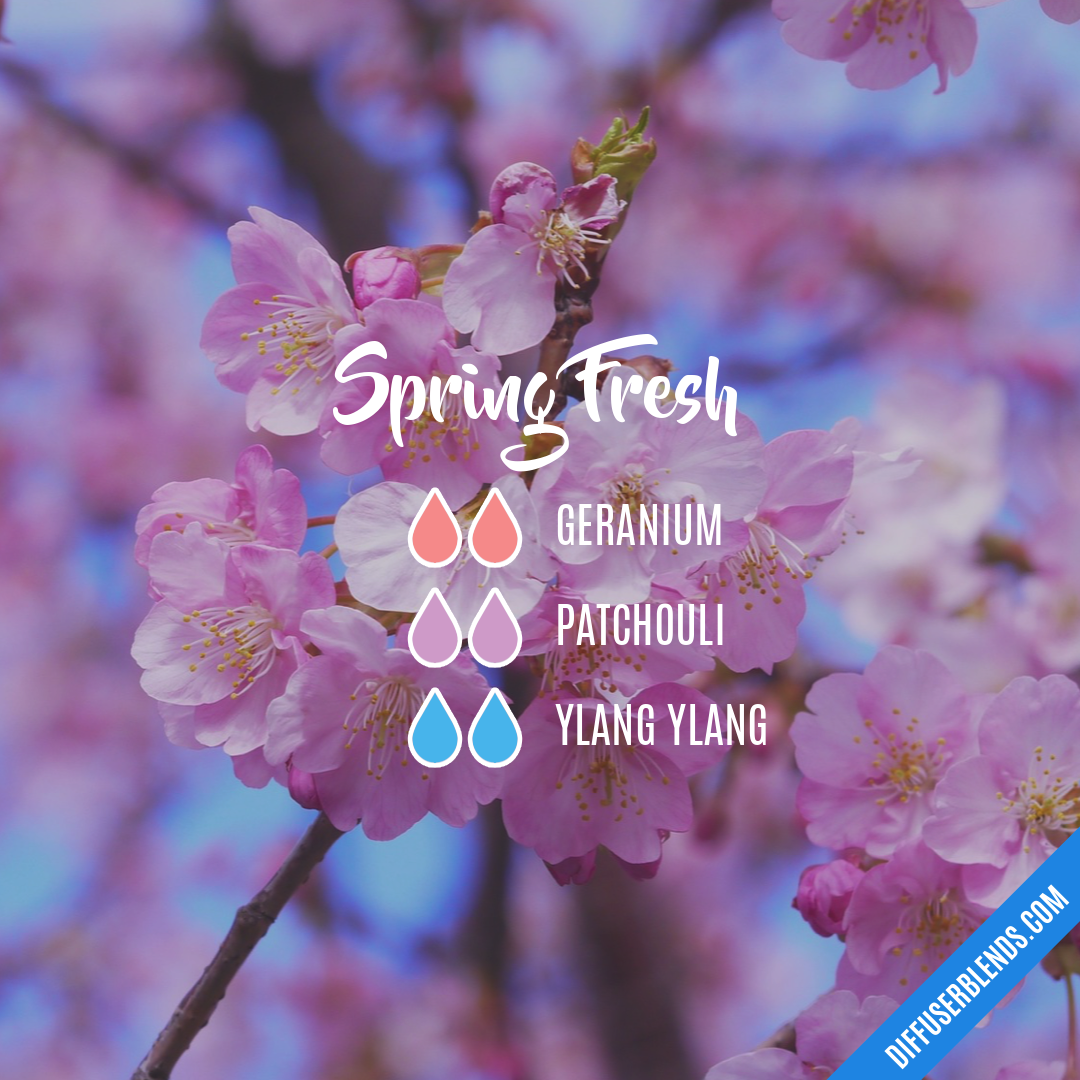 Spring Fresh — Essential Oil Diffuser Blend
