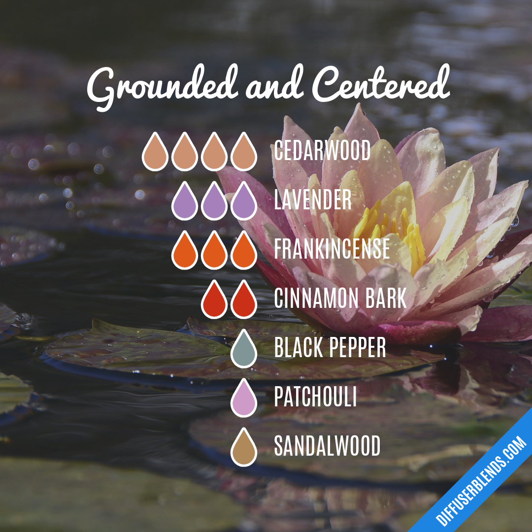 Grounded and Centered — Essential Oil Diffuser Blend