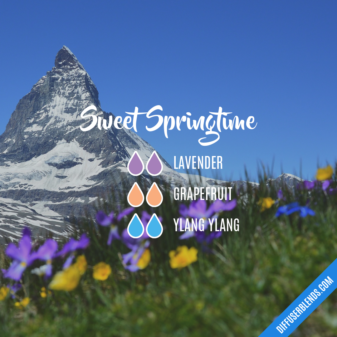 Sweet Springtime — Essential Oil Diffuser Blend