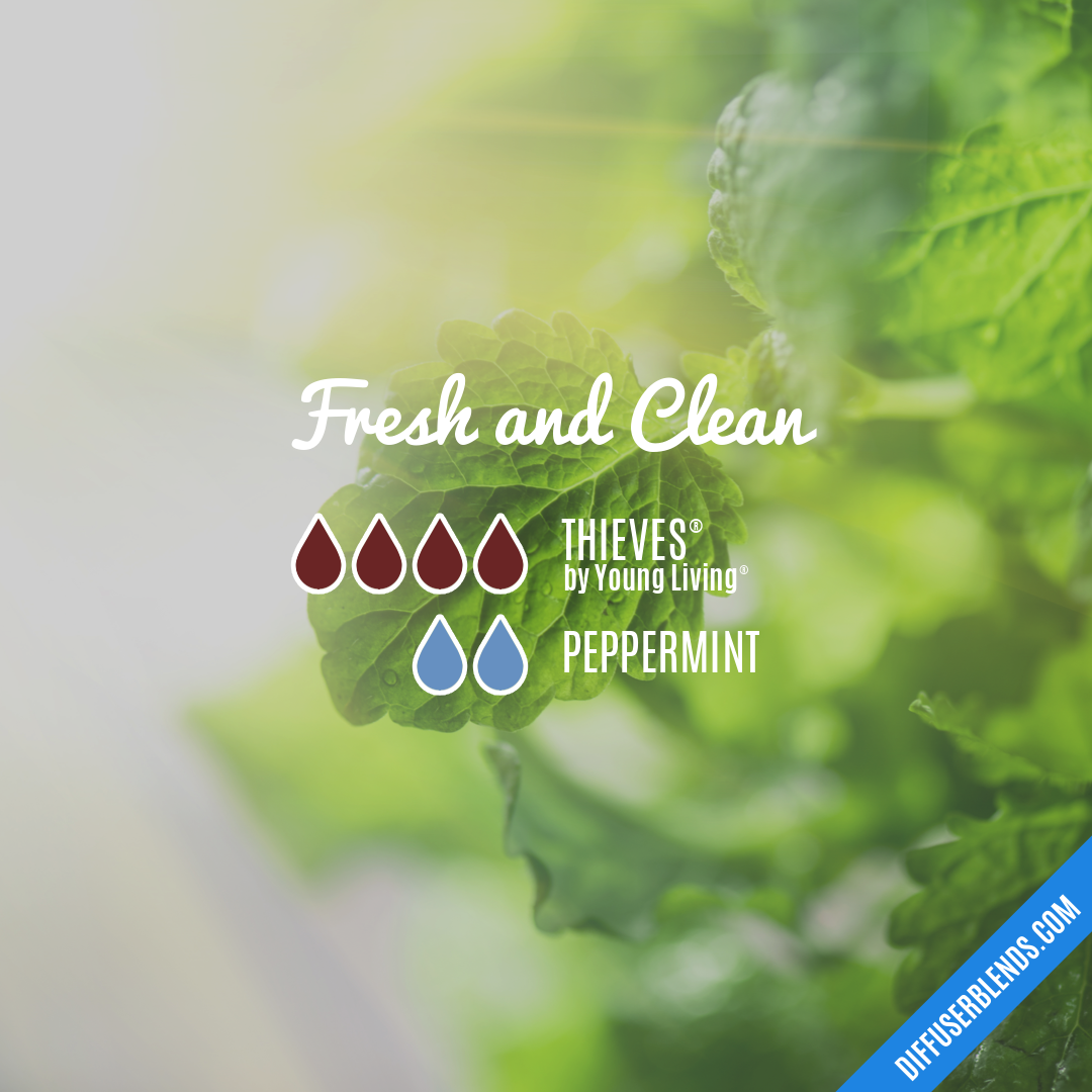Fresh and Clean — Essential Oil Diffuser Blend