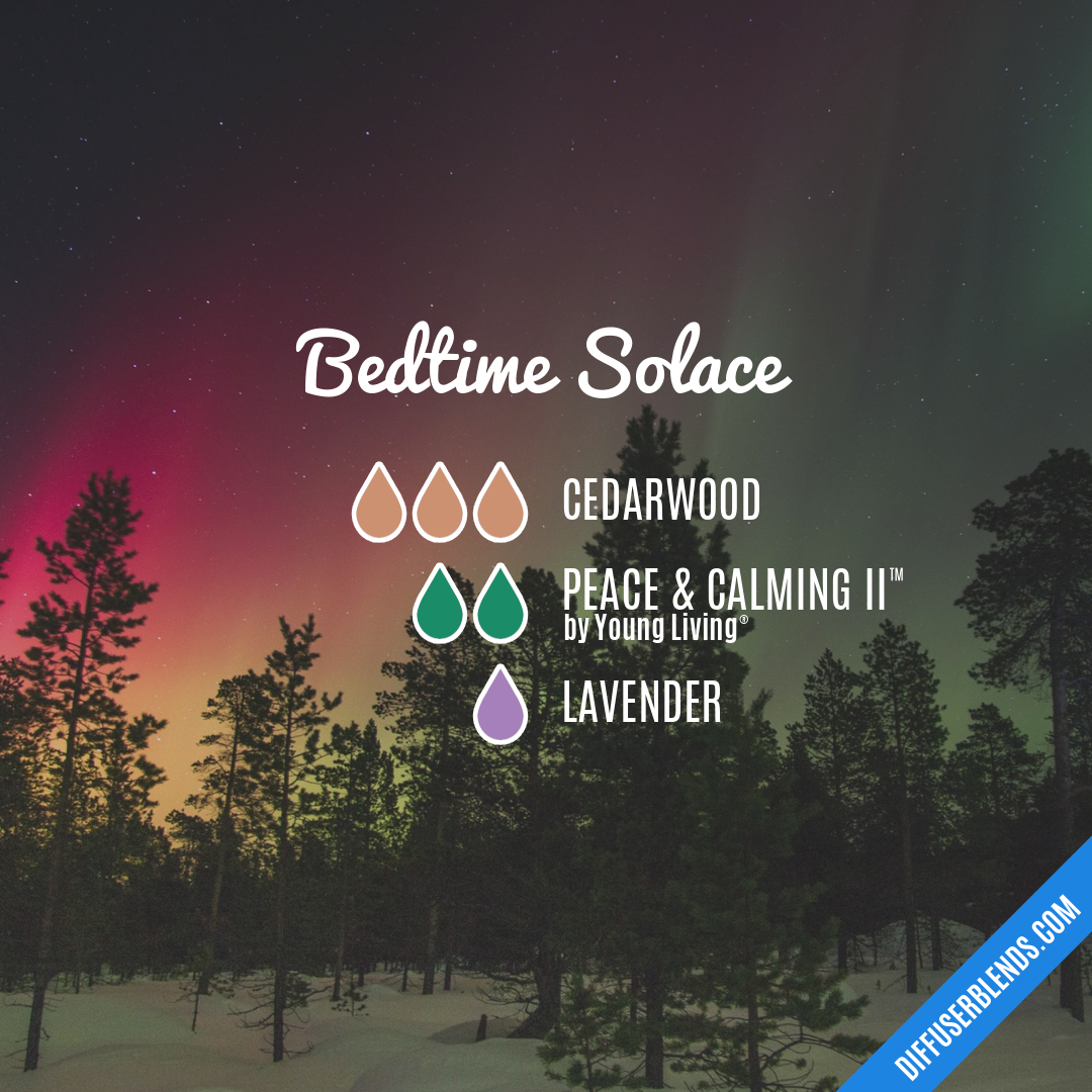 Bedtime Solace — Essential Oil Diffuser Blend