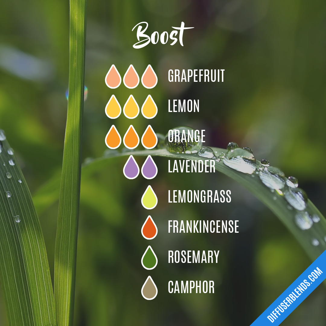Boost — Essential Oil Diffuser Blend