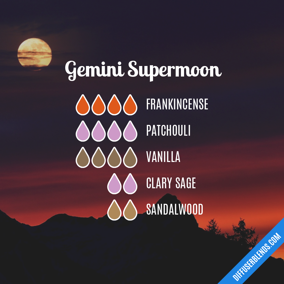 Gemini Supermoon — Essential Oil Diffuser Blend