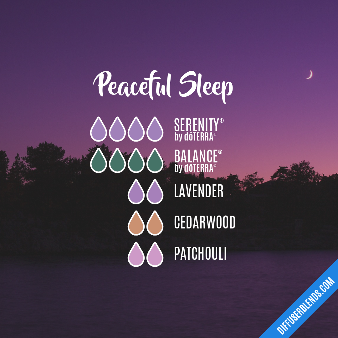Peaceful Sleep — Essential Oil Diffuser Blend