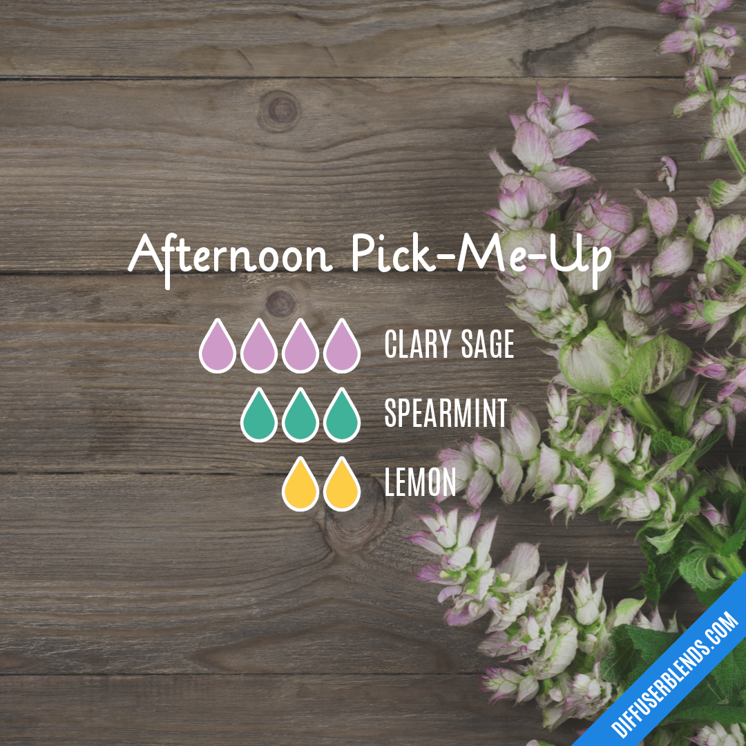 Afternoon Pick-Me-Up — Essential Oil Diffuser Blend