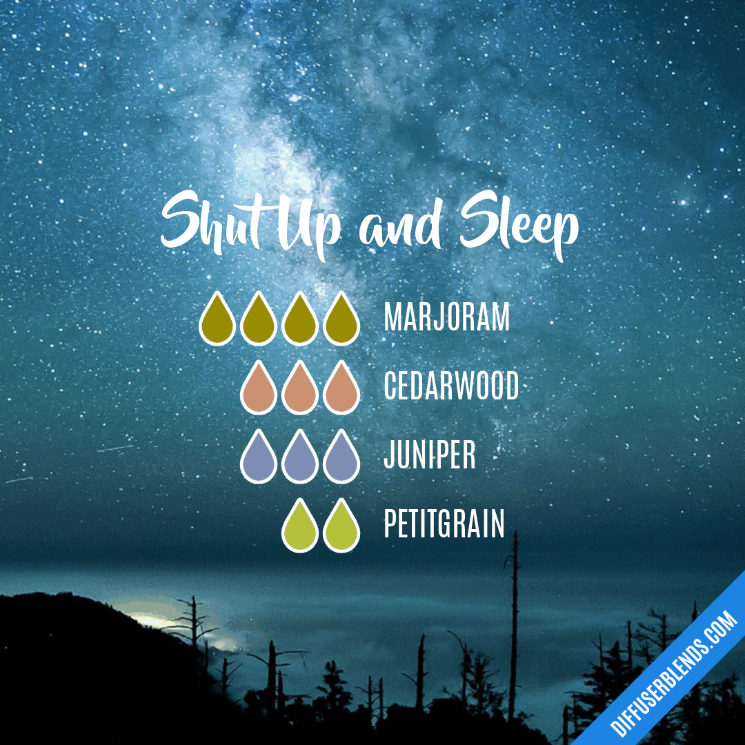 Shut Up and Sleep — Essential Oil Diffuser Blend