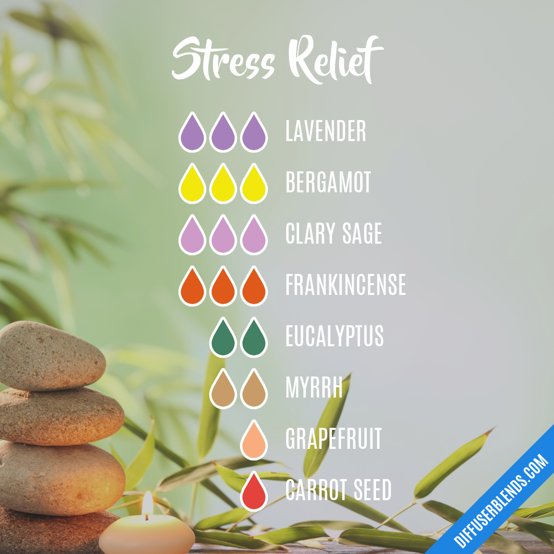 Stress Relief — Essential Oil Diffuser Blend