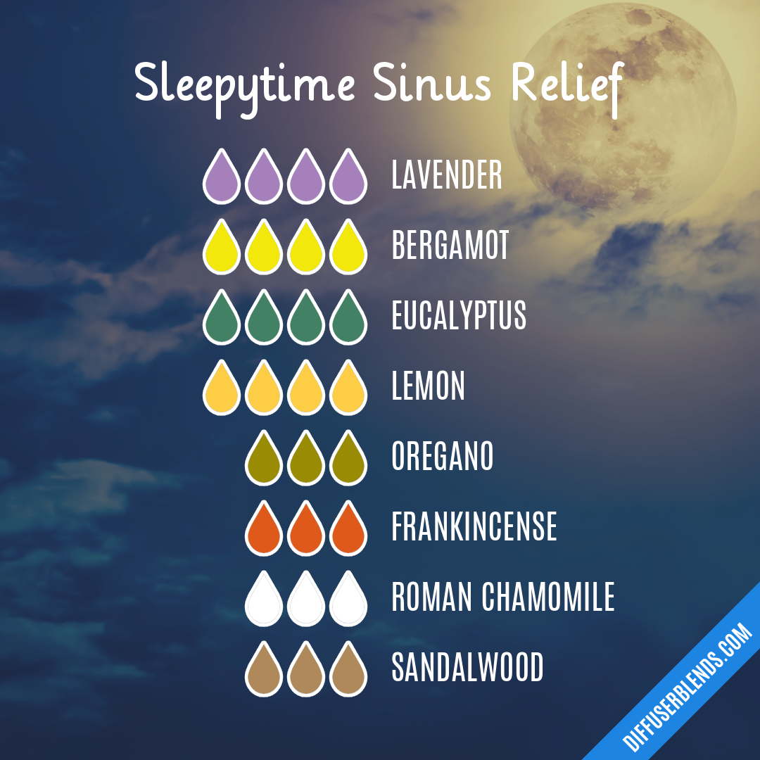 Sleepytime Sinus Relief — Essential Oil Diffuser Blend