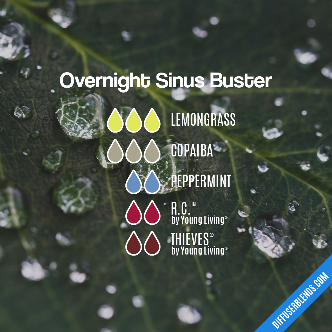 Overnight Sinus Buster — Essential Oil Diffuser Blend
