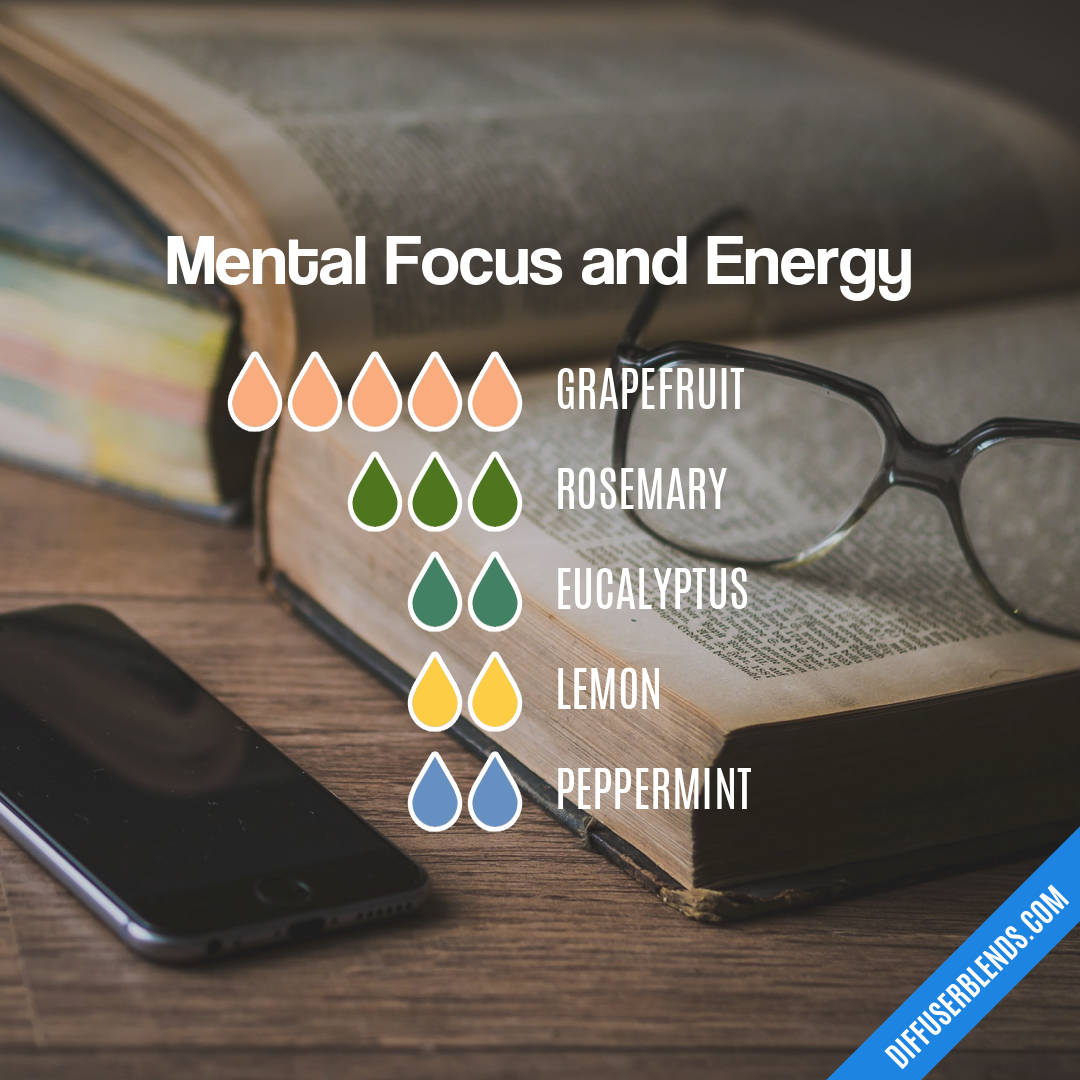 Mental Focus and Energy — Essential Oil Diffuser Blend
