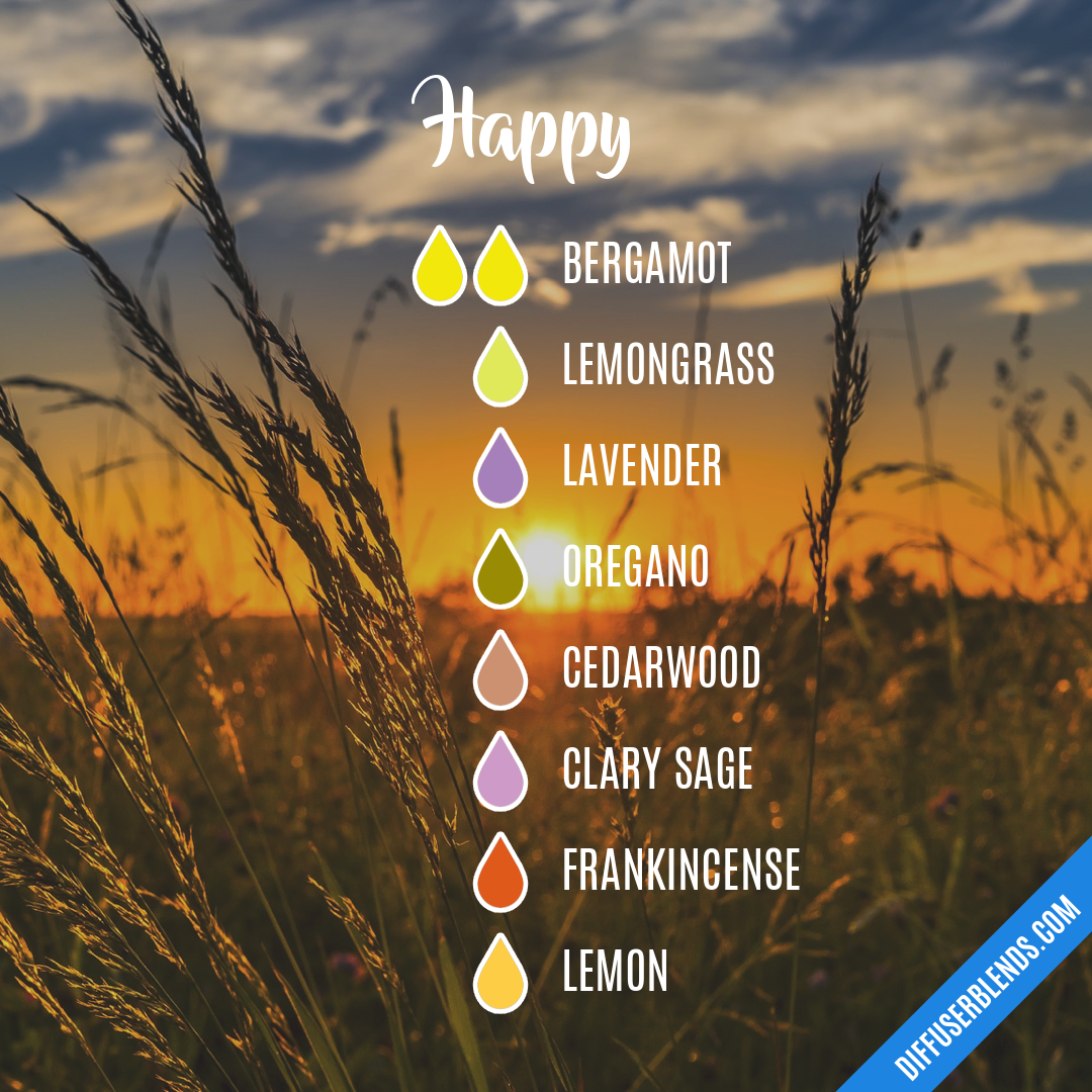 Happy — Essential Oil Diffuser Blend