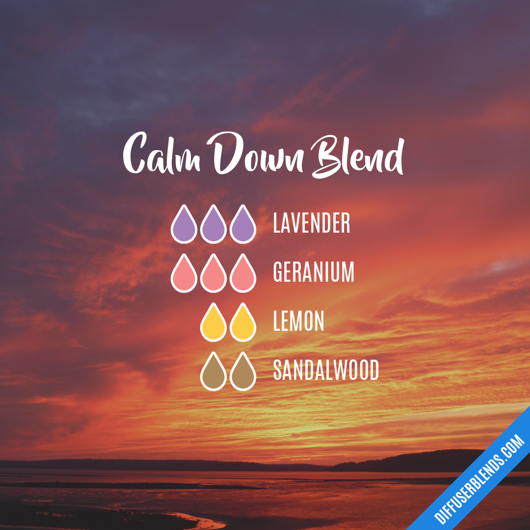 Calm Down Blend — Essential Oil Diffuser Blend