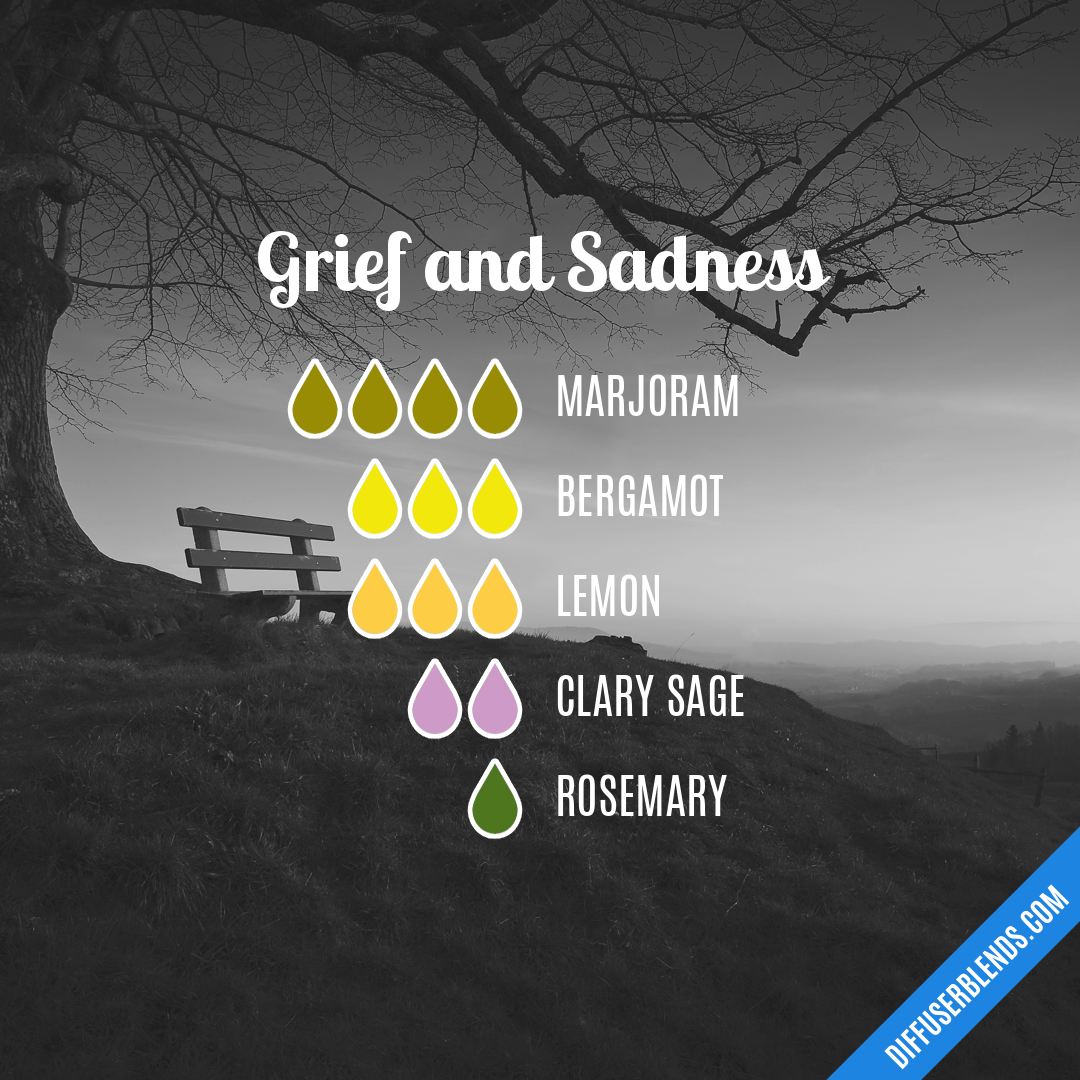 Grief and Sadness — Essential Oil Diffuser Blend
