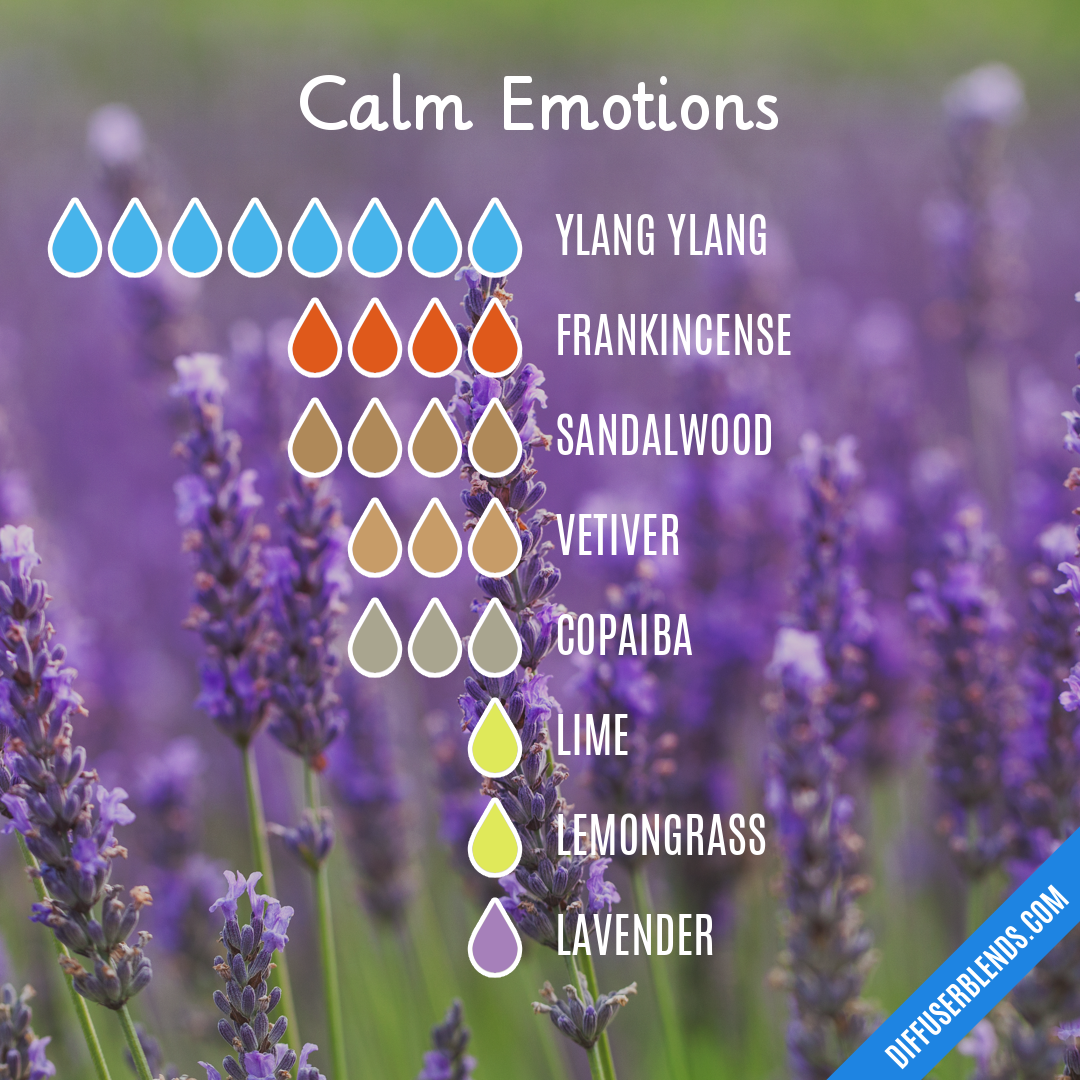 Calm Emotions — Essential Oil Diffuser Blend