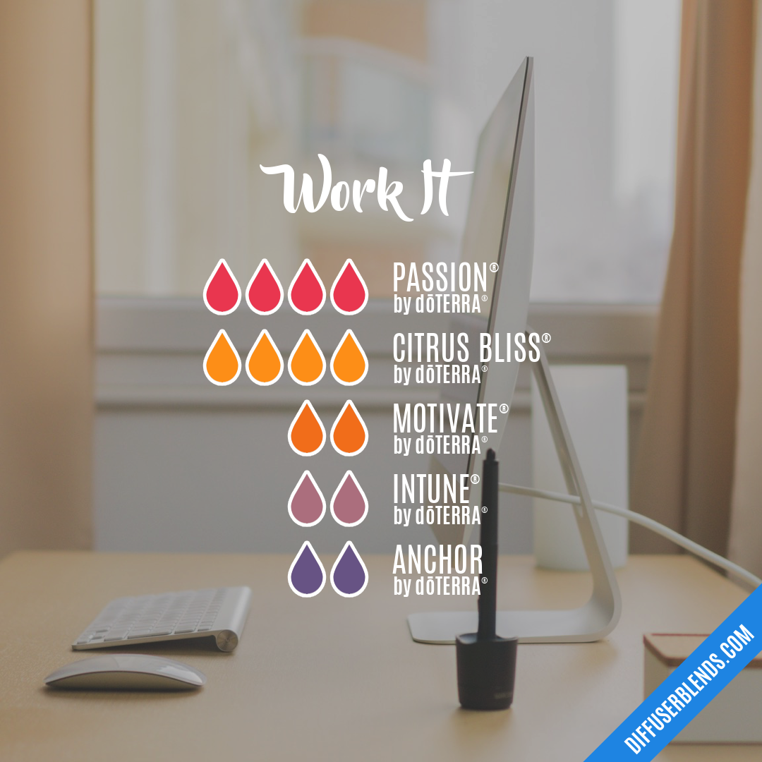 Work It — Essential Oil Diffuser Blend