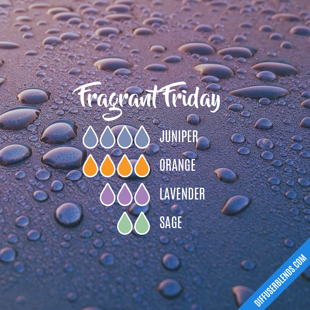 Fragrant Friday — Essential Oil Diffuser Blend