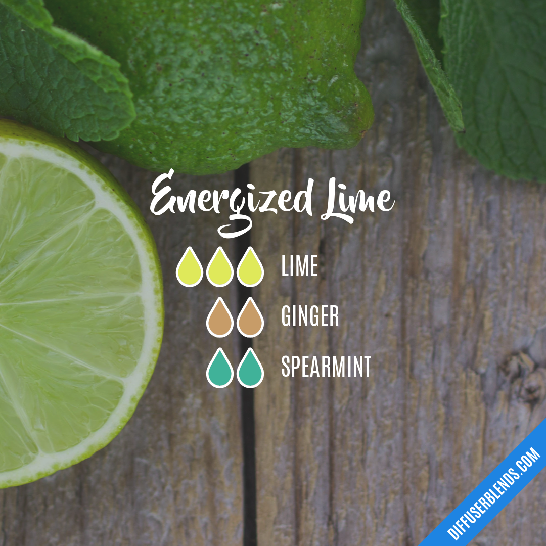 Energized Lime | DiffuserBlends.com
