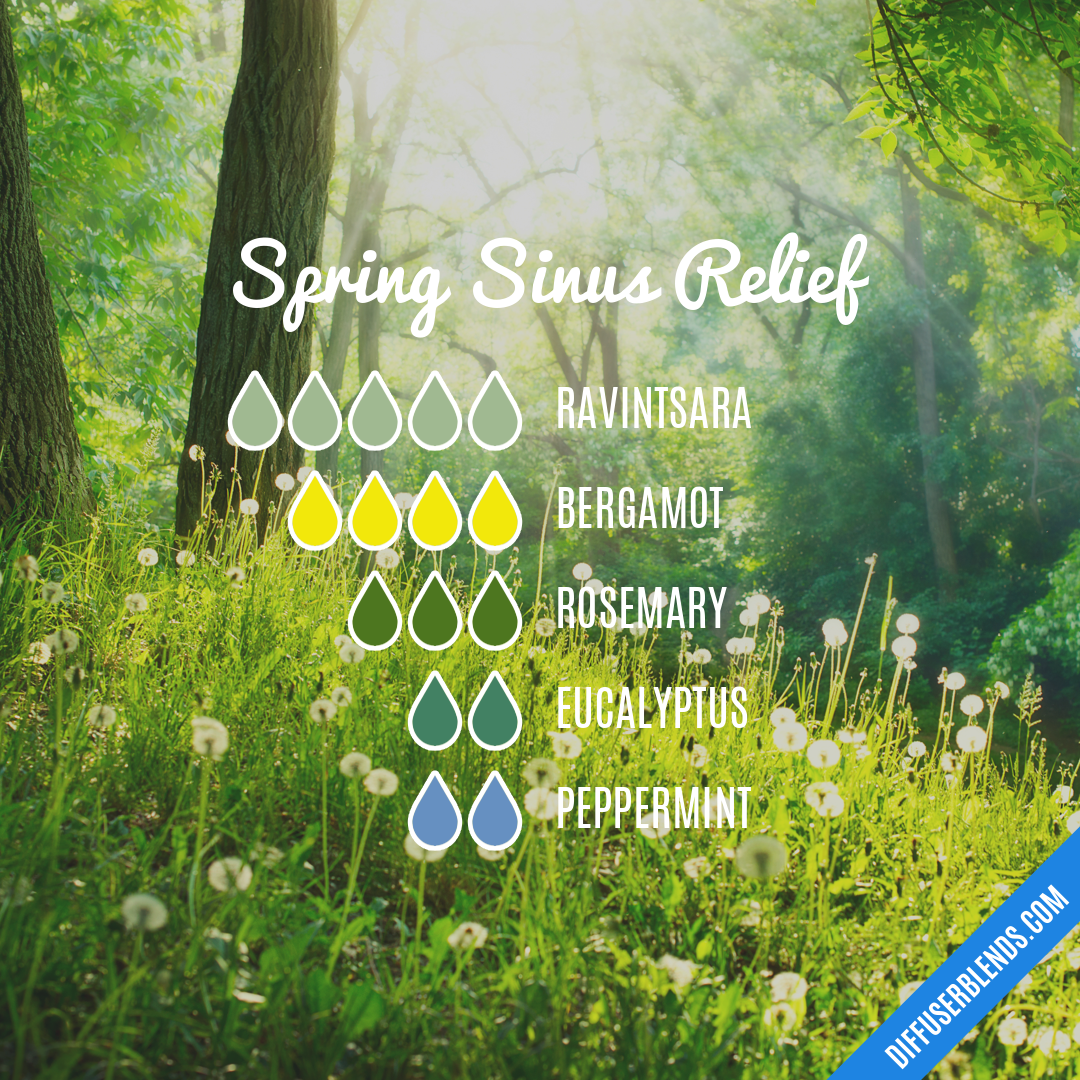 Spring Sinus Relief — Essential Oil Diffuser Blend