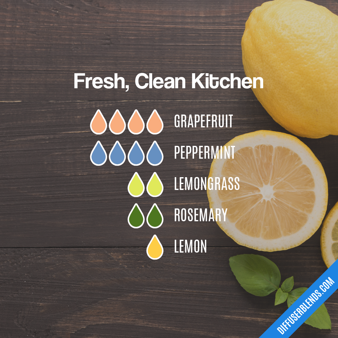 Spring Clean Diffuser Blend, Fresh Kitchen