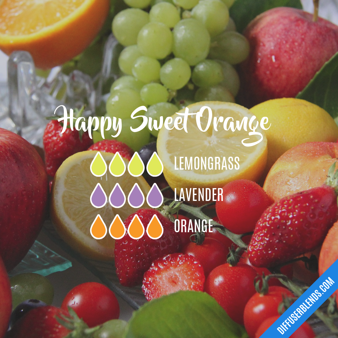 Happy Sweet Orange — Essential Oil Diffuser Blend