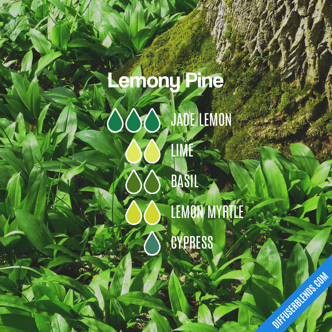 Lemony Pine — Essential Oil Diffuser Blend