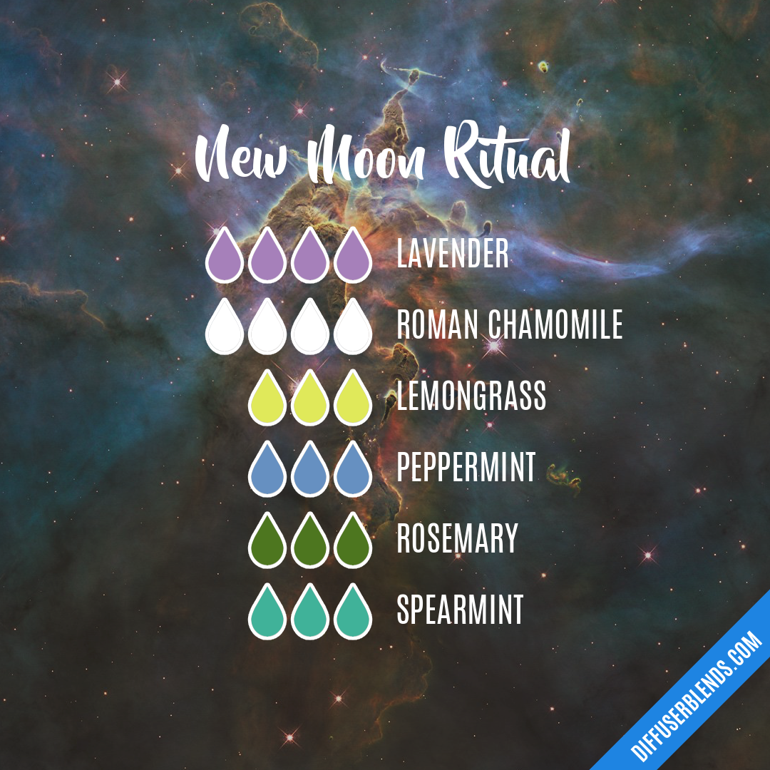 New Moon Ritual — Essential Oil Diffuser Blend