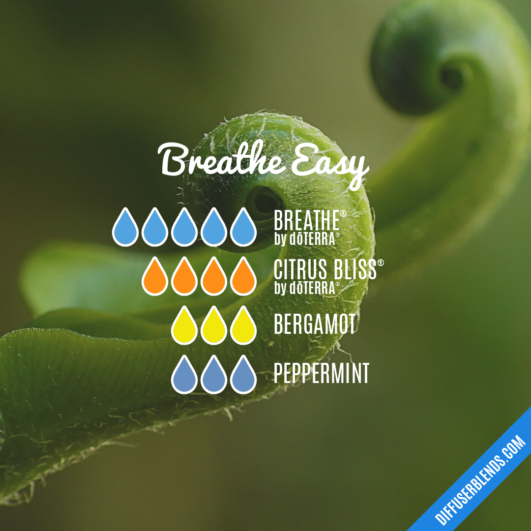 Breathe Easy — Essential Oil Diffuser Blend