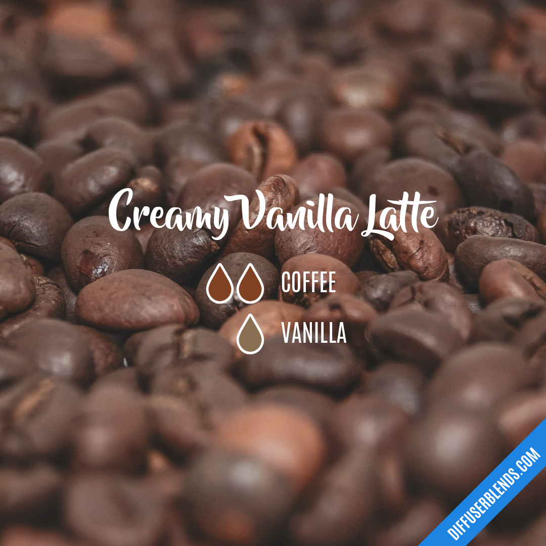 Creamy Vanilla Latte — Essential Oil Diffuser Blend