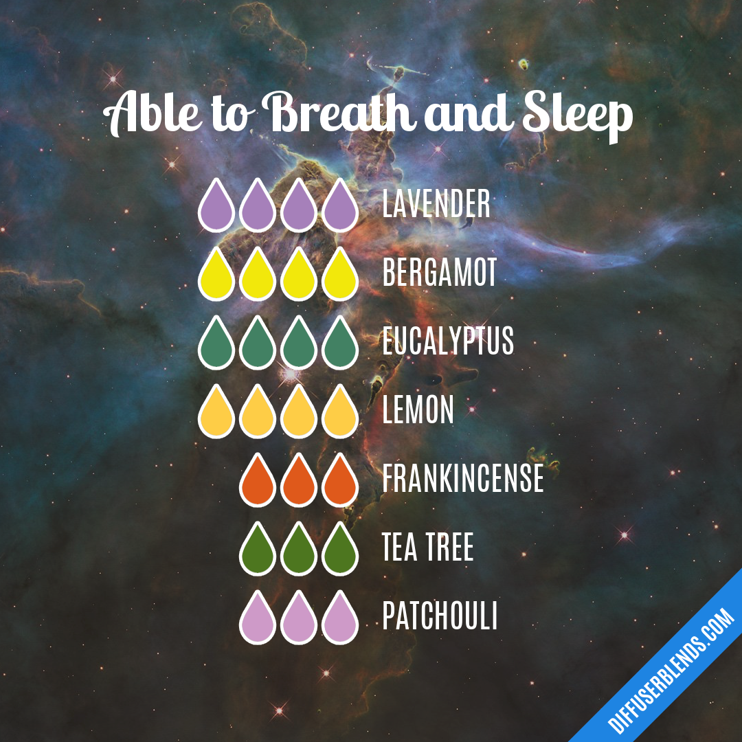 Able to Breath and Sleep — Essential Oil Diffuser Blend