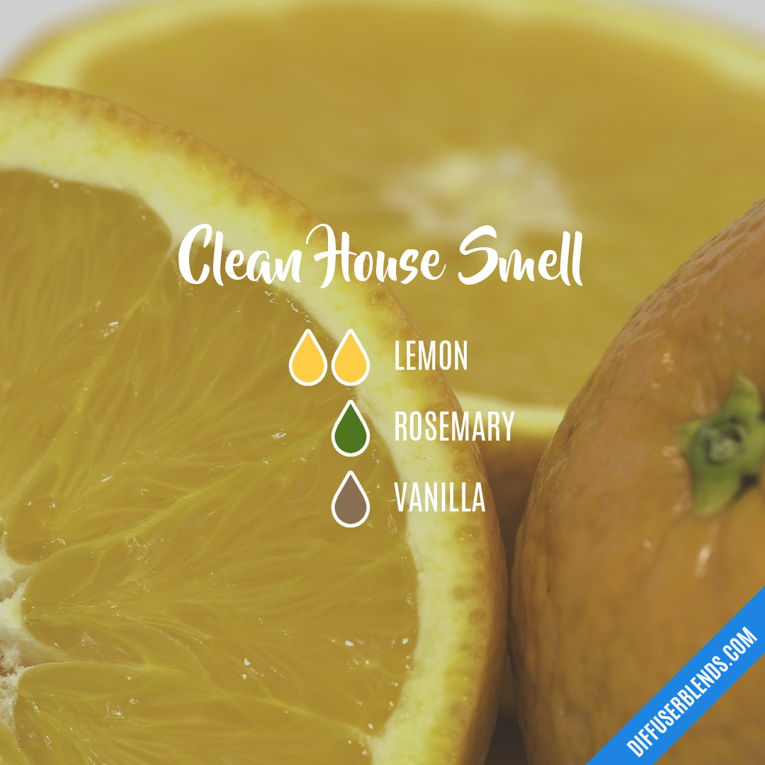 Clean House Smell — Essential Oil Diffuser Blend
