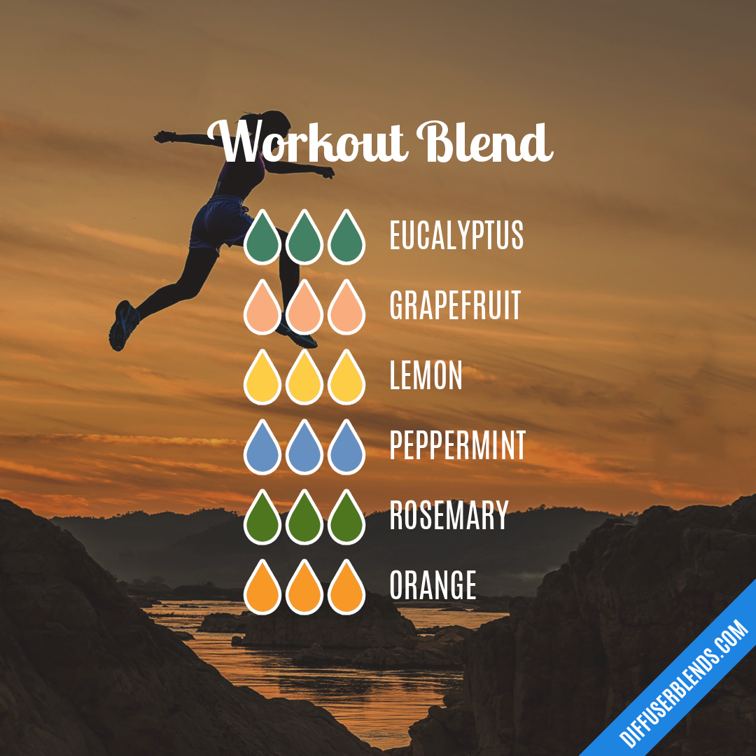 Workout Blend — Essential Oil Diffuser Blend