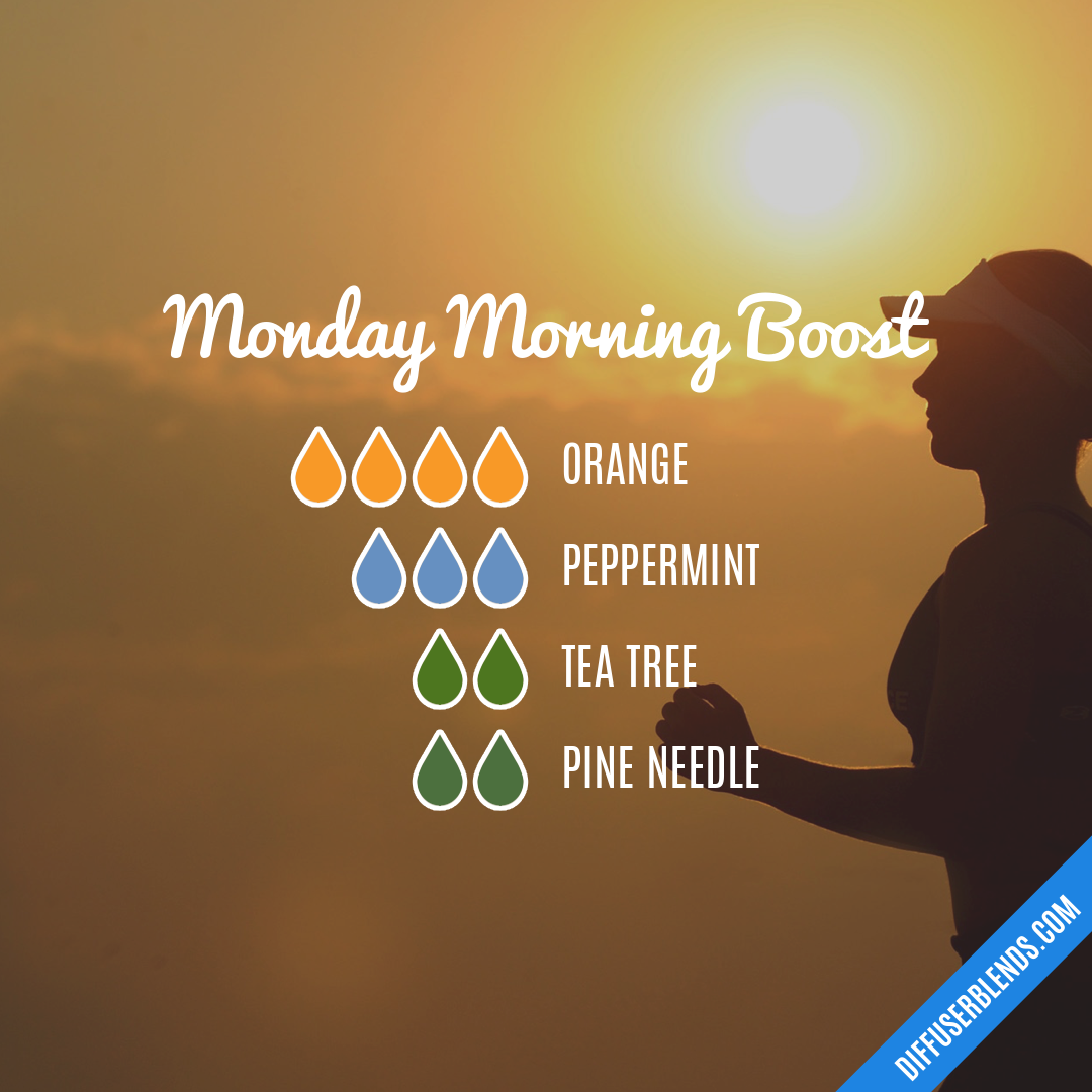 Monday Morning Boost — Essential Oil Diffuser Blend