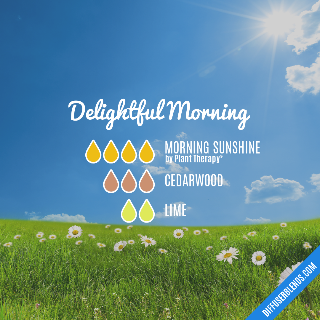 Delightful Morning — Essential Oil Diffuser Blend