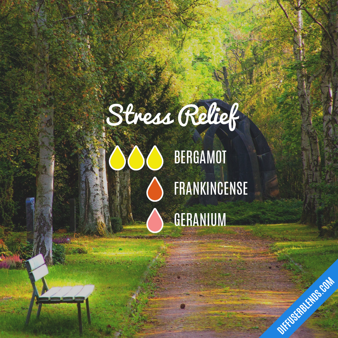 Stress Relief — Essential Oil Diffuser Blend