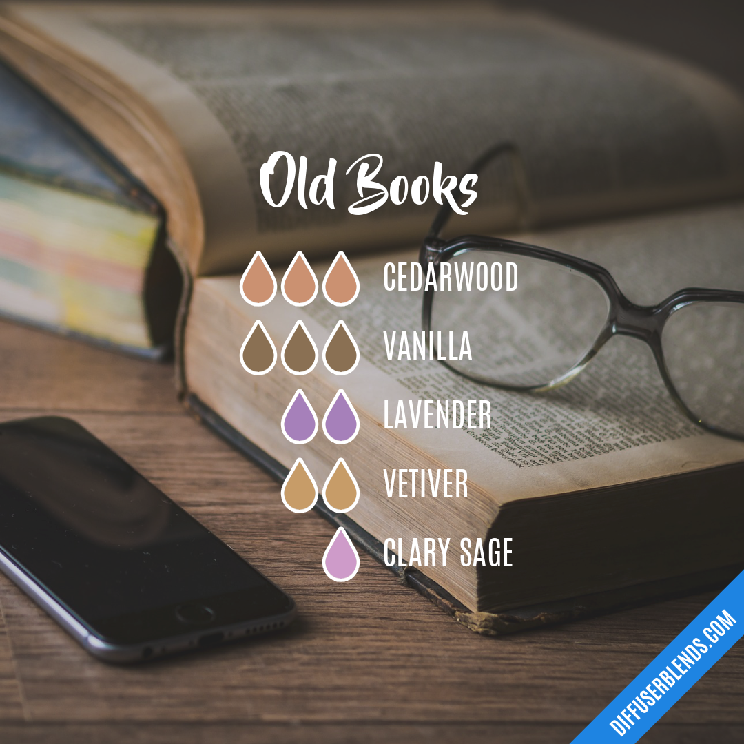 Old Books — Essential Oil Diffuser Blend