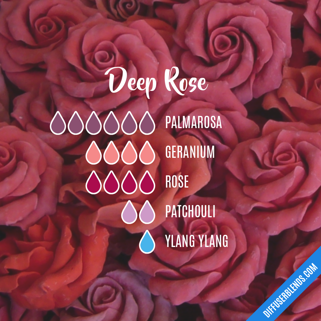 Deep Rose — Essential Oil Diffuser Blend