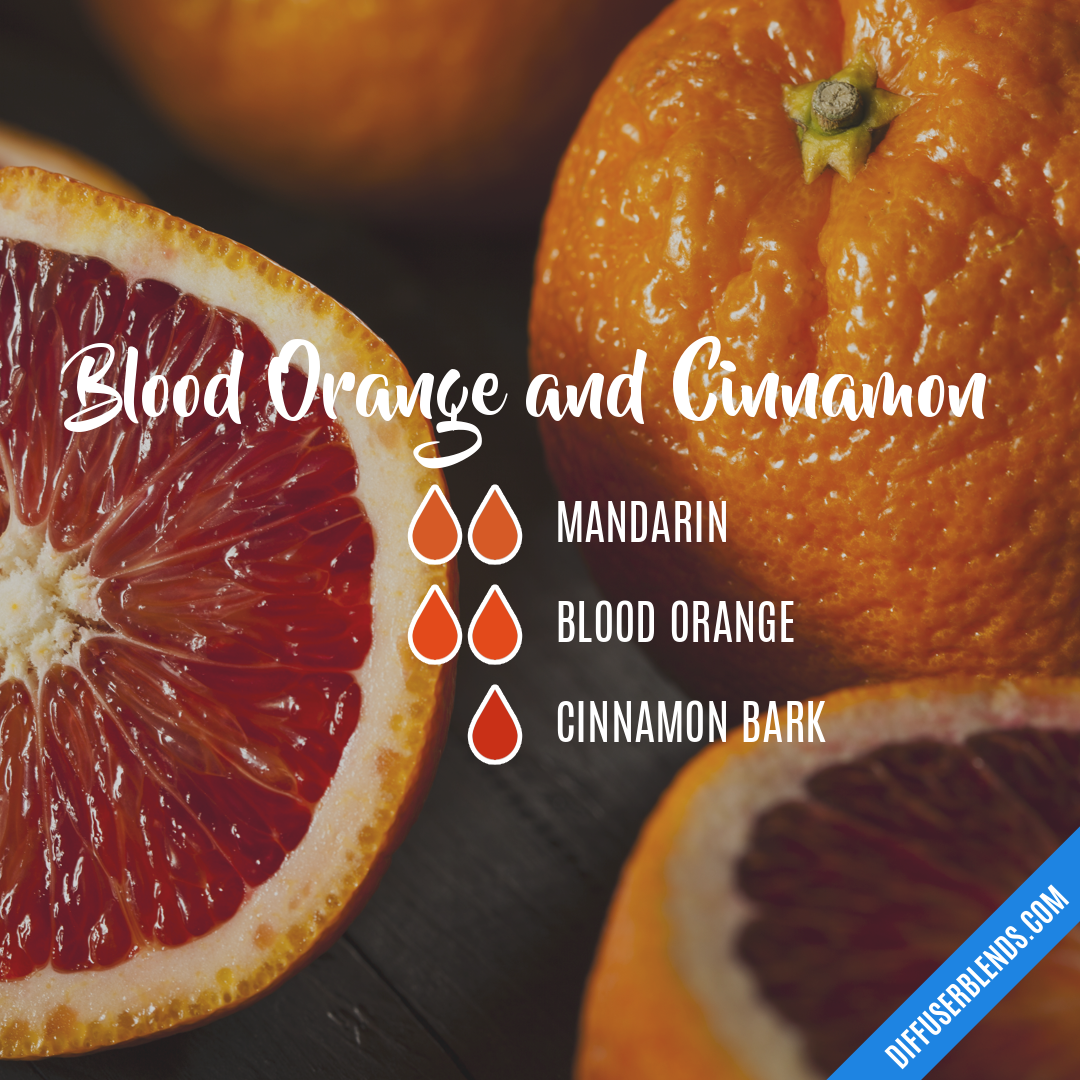 Blood Orange and Cinnamon — Essential Oil Diffuser Blend