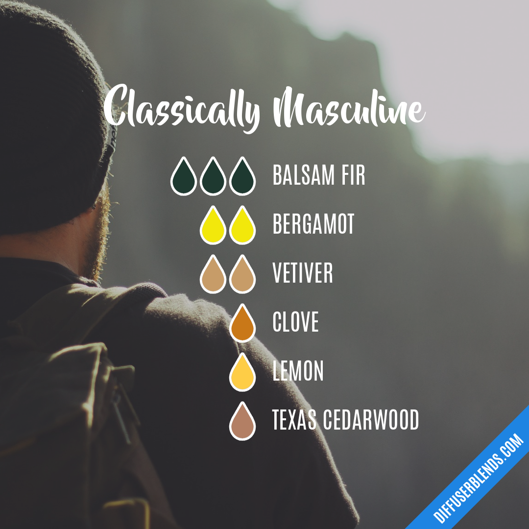Classically Masculine — Essential Oil Diffuser Blend