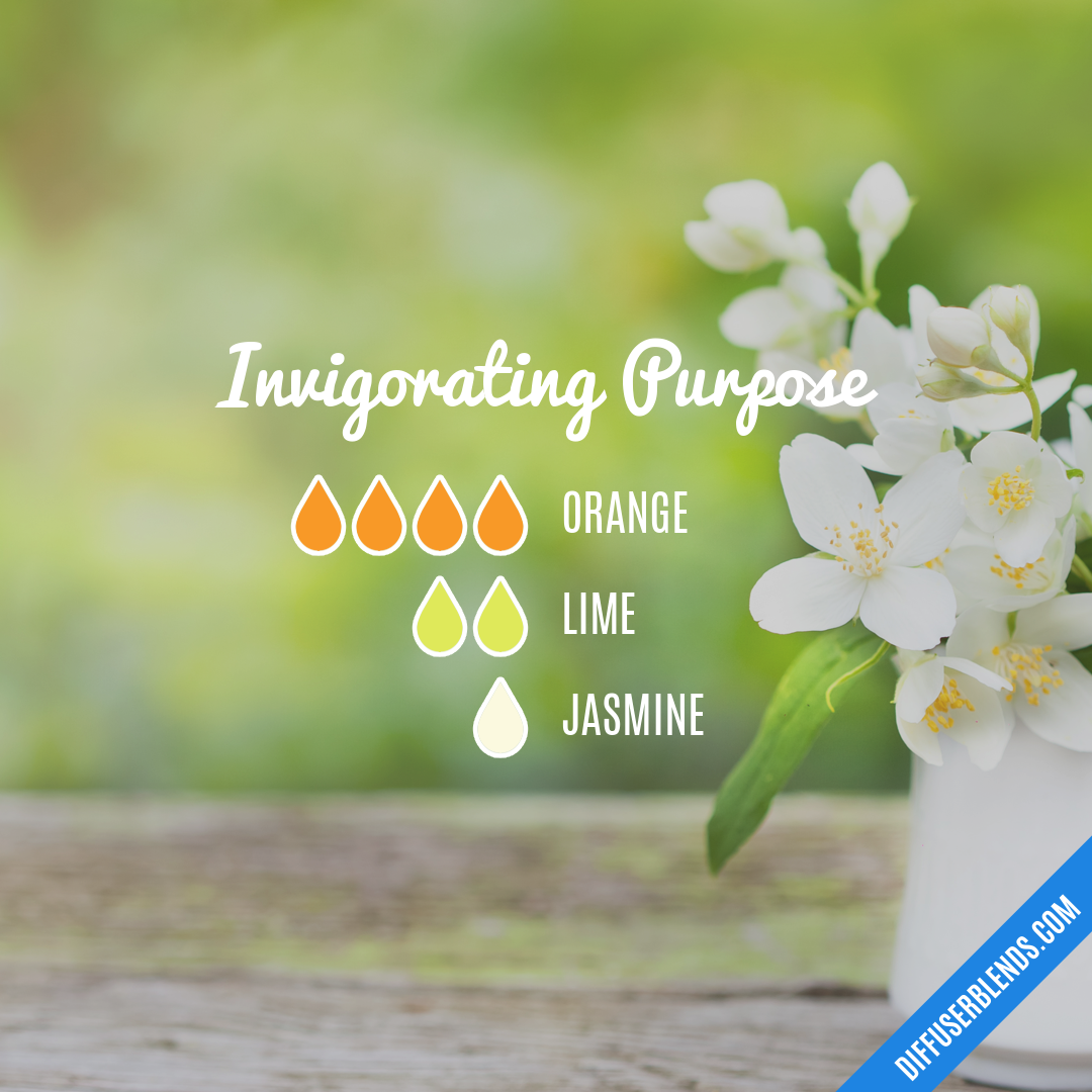 Invigorating Purpose — Essential Oil Diffuser Blend